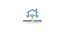 Smart Home Logo Template Design Screenshot 3