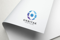 Modern Orbit  Connectivity Tech Logo Screenshot 2